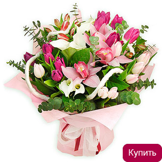 Нажмите для просмотра букета Дайкири, Доставка цветов Красноярск курьерская доставка цветов